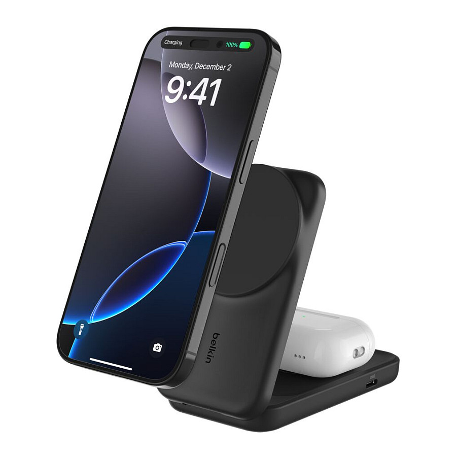 Powerbank Belkin UltraCharge Pro / Qi2 25W / USB-C PD 45W / Pad + Stand – Zezë