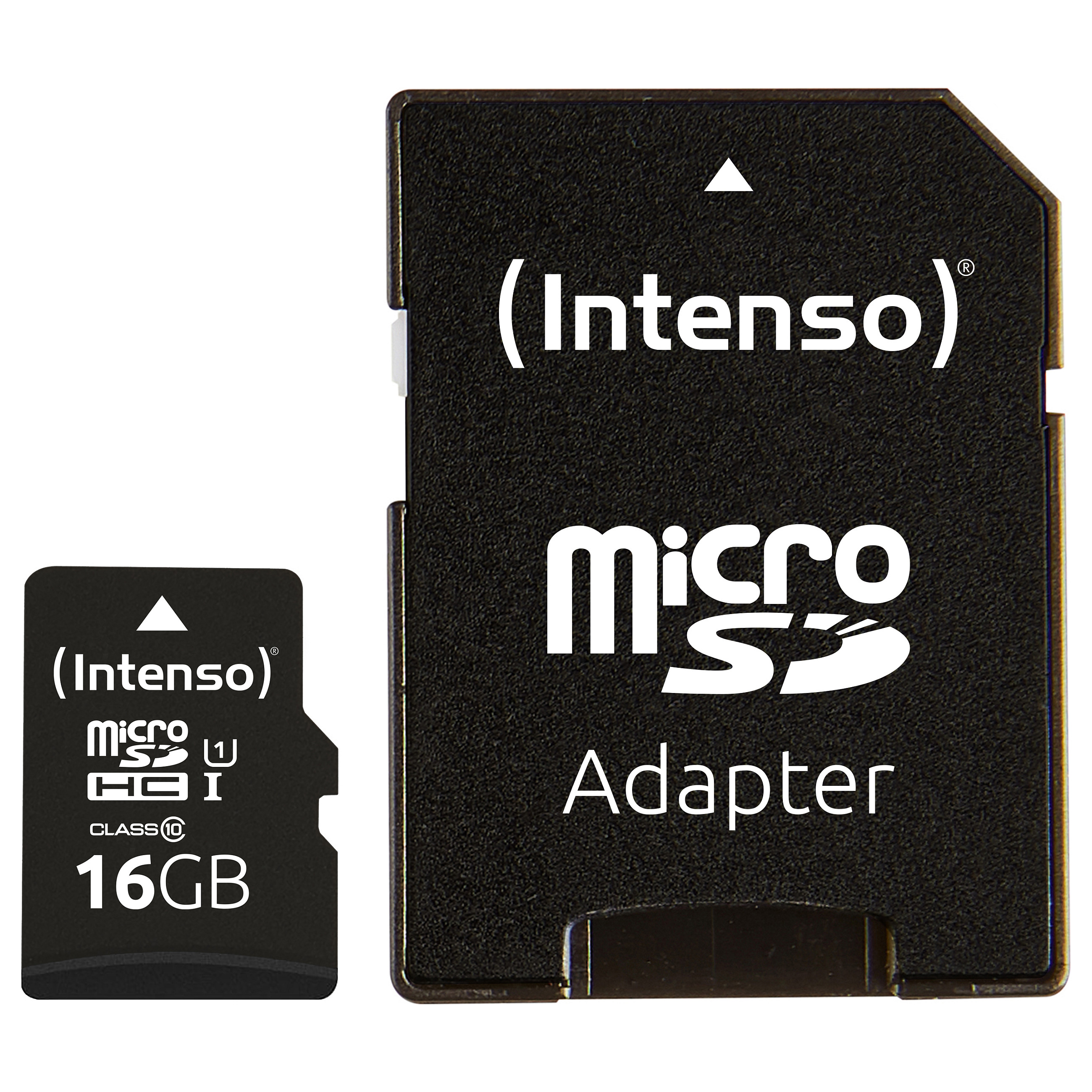 Kartë Memorie SD Intenso UHS-I Premium / 3423470 / 16GB / microSDHC / UHS-I U1 / Class 10 / 90MB/s - Zezë - 2