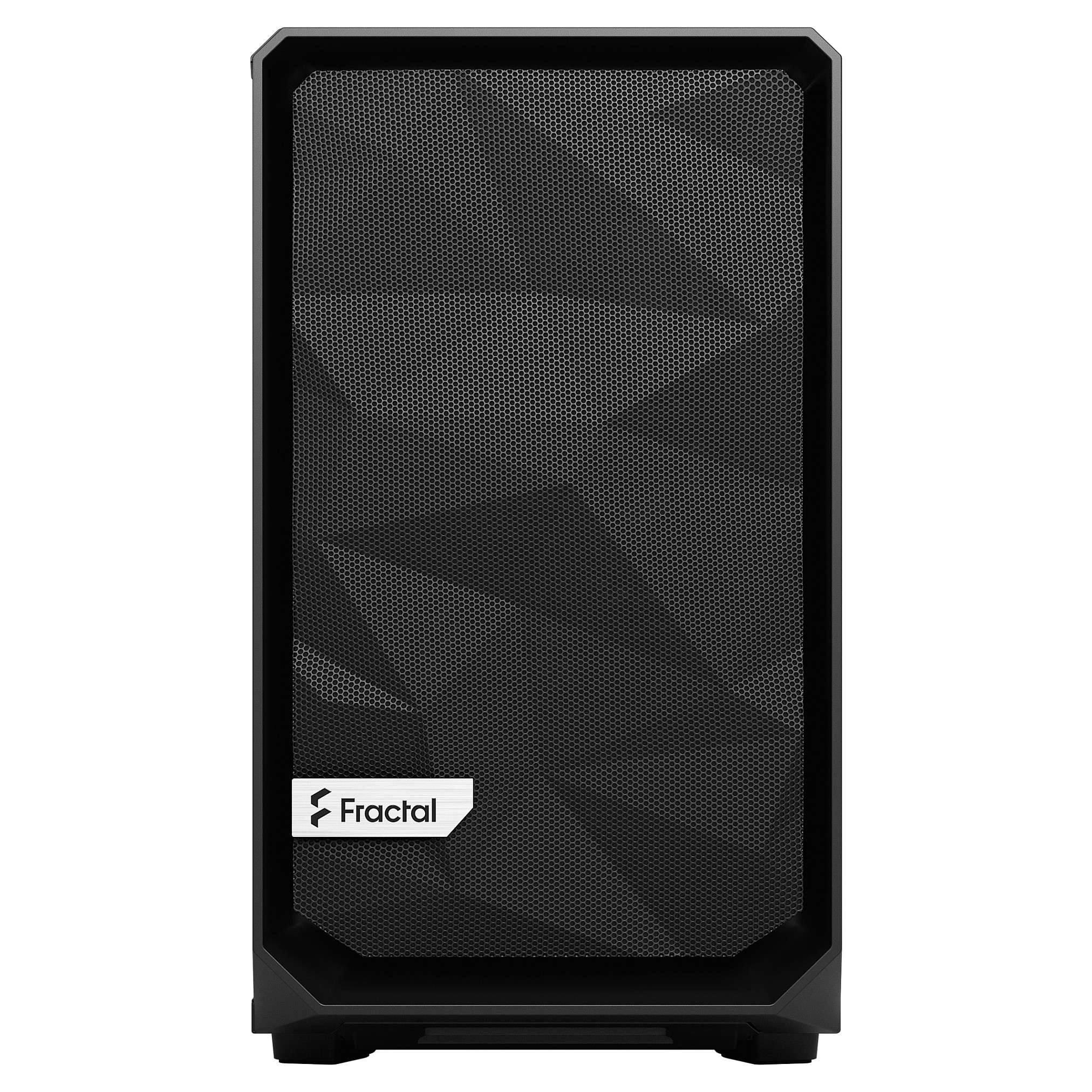 Kasë PC Fractal Design Meshify 2 Nano / Mini Tower / Mini-ITX + Mini-DTX / 1x 140mm + 1x 120mm Fan / Tempered Glass - Zezë - 2