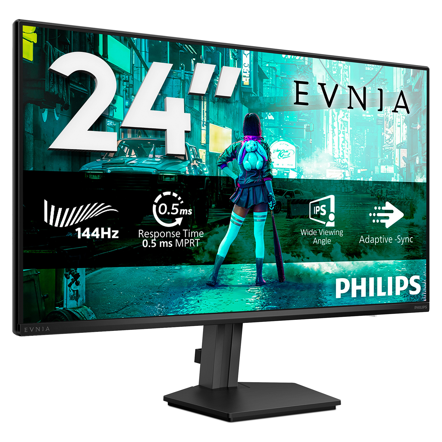 Monitor Gaming Philips 24M2N3200NF / 23.8"/ Full HD IPS / W-LED / 144Hz / 4ms / HDMI + DisplayPort + HDCP - Zezë - 10