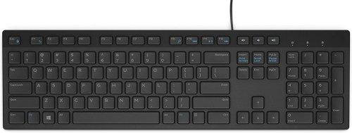 Tastierë me kabllo Dell KB216 / USB / Full-Size / QWERTZ / German - Zezë