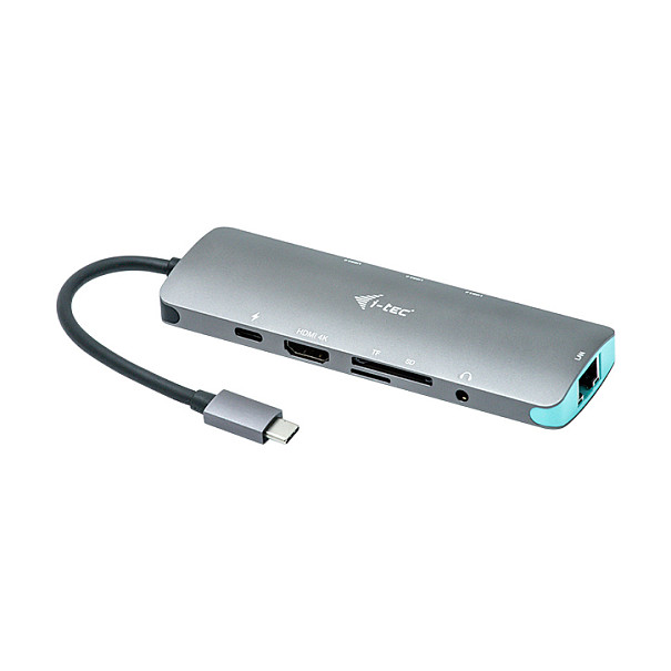Docking Station D‑i‑tec Metal USB‑C Nano / 4K / HDMI+LAN+Power Delivery - 3