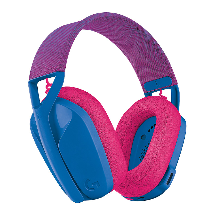 Kufje Gaming LOGITECH Lightspeed G435 / Bluetooth / Discord Certified / Blu - Pink - 4