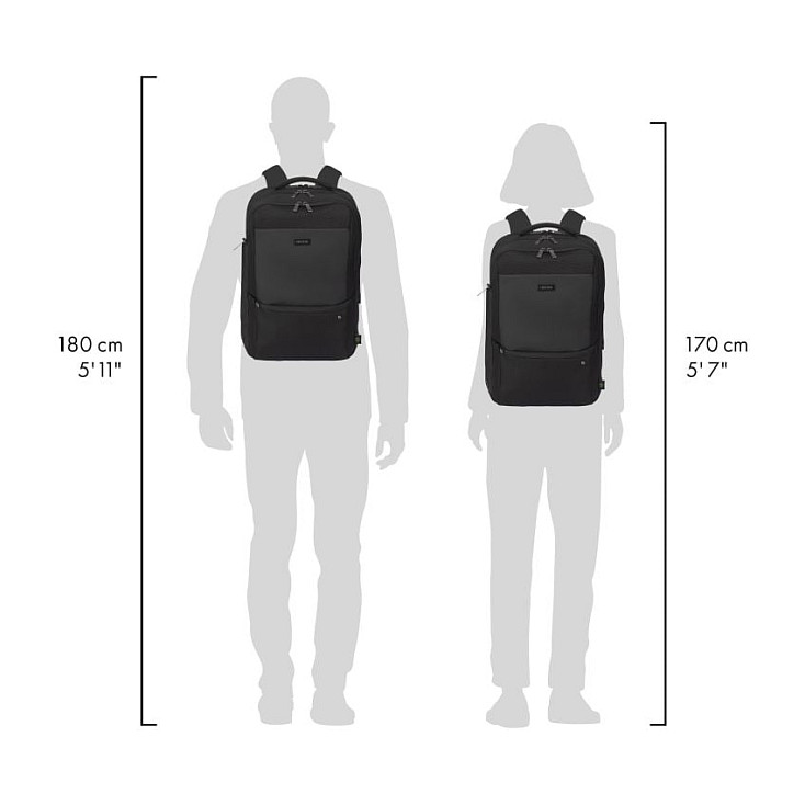 Çantë Backpack Dicota FIVE 15"–17.3" – Zezë - 21