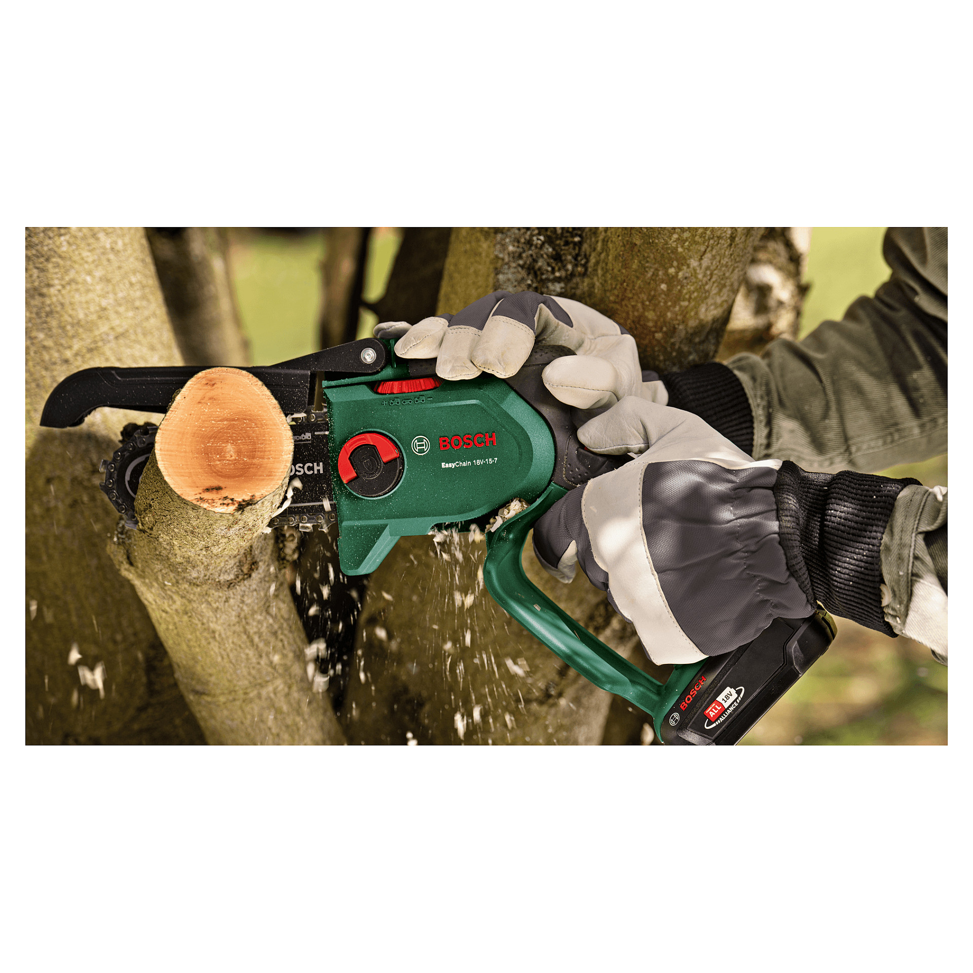 Bosch EasyChain 18V-15-7 Akku-Baumsäge - 6