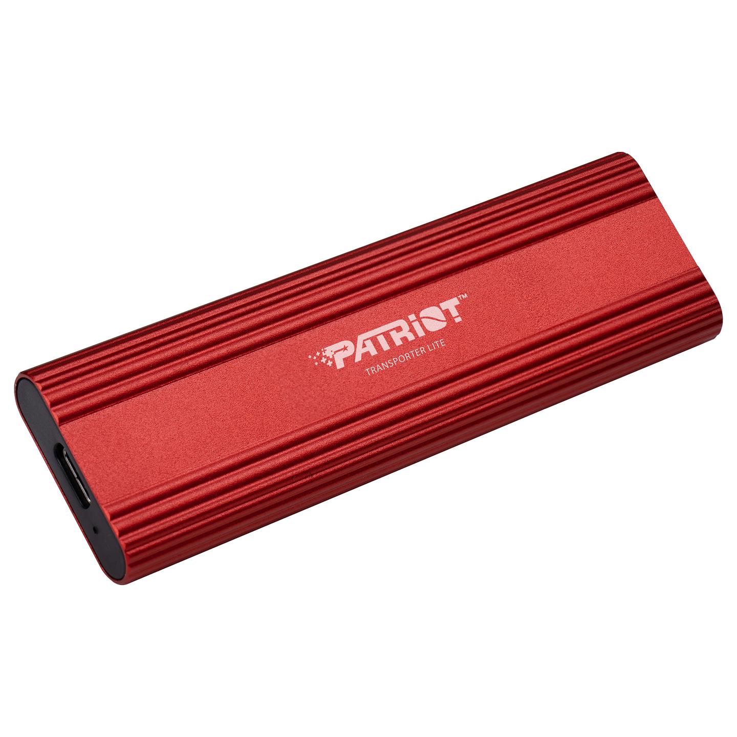 SSD e Jashtme Portative Patriot Transporter Lite, 512GB, USB-C, USB 3.2 Gen 2, 1000MB/s Lexim, 1000MB/s Shkrim – Kuqe - 3