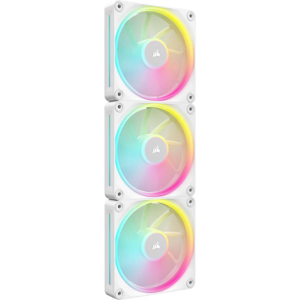 Ftohës për Kasë Corsair iCUE LINK LX120 RGB / 120mm / 400-2400 RPM / 3-Pack / CO-9051030-WW – Bardhë