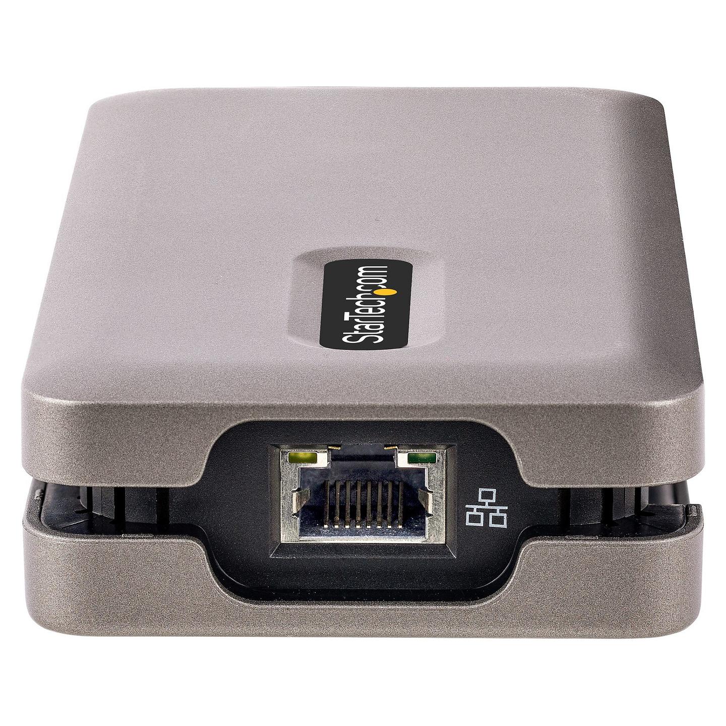 Adapter Multiport USB-C StarTech.com DKT31CH2CPD3, HDMI 4K 60Hz HDR, 2× USB-C 10Gbps + USB-A 10Gbps, Gigabit Ethernet, 100W PD - Hiri - 6
