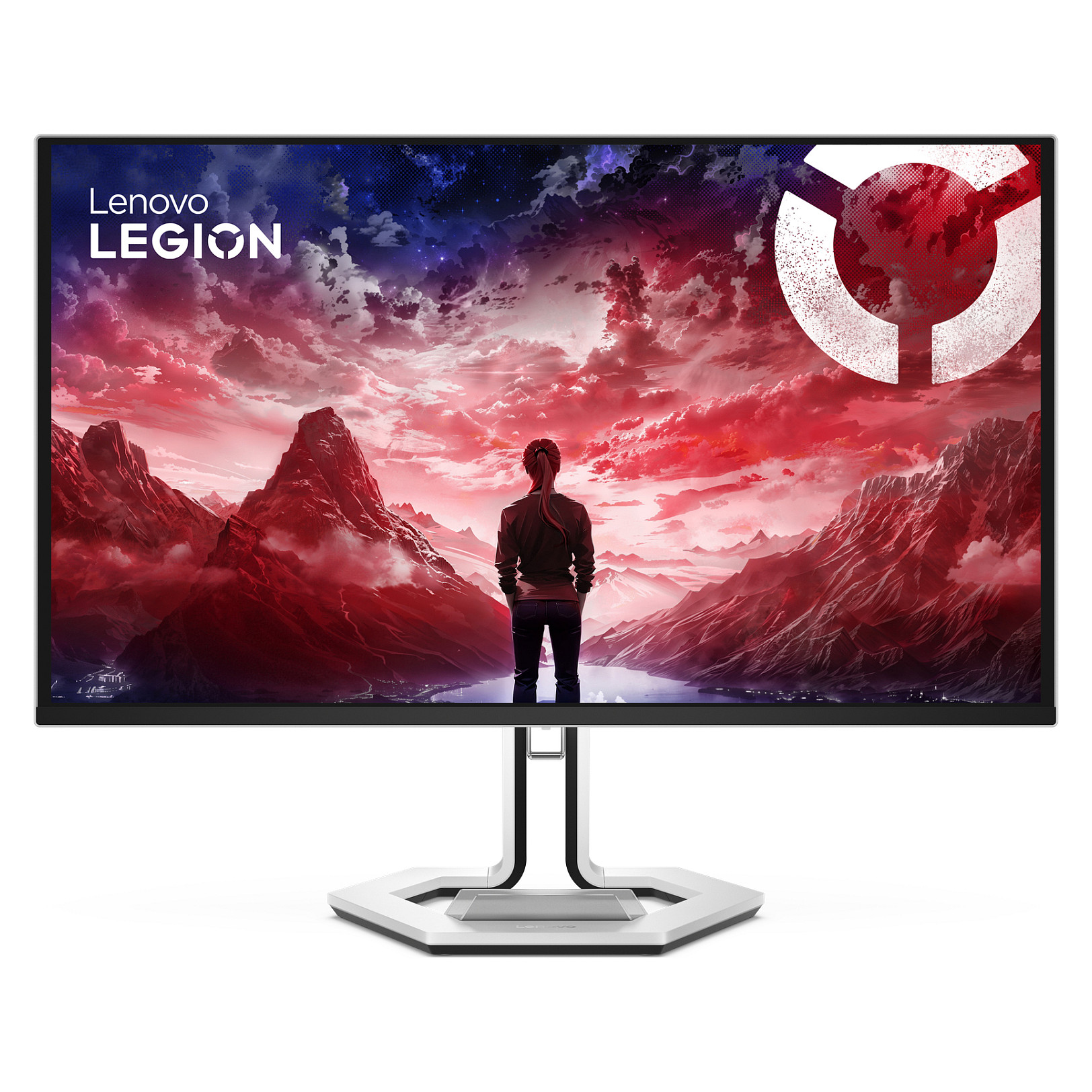 Monitor Gaming Lenovo Legion Pro 27UD-10 / 26.5"/ 4K Ultra HD / QD-OLED / 240Hz / 0.03ms / USB-C + USB-A + HDMI + DisplayPort - Zezë/Gri - 1