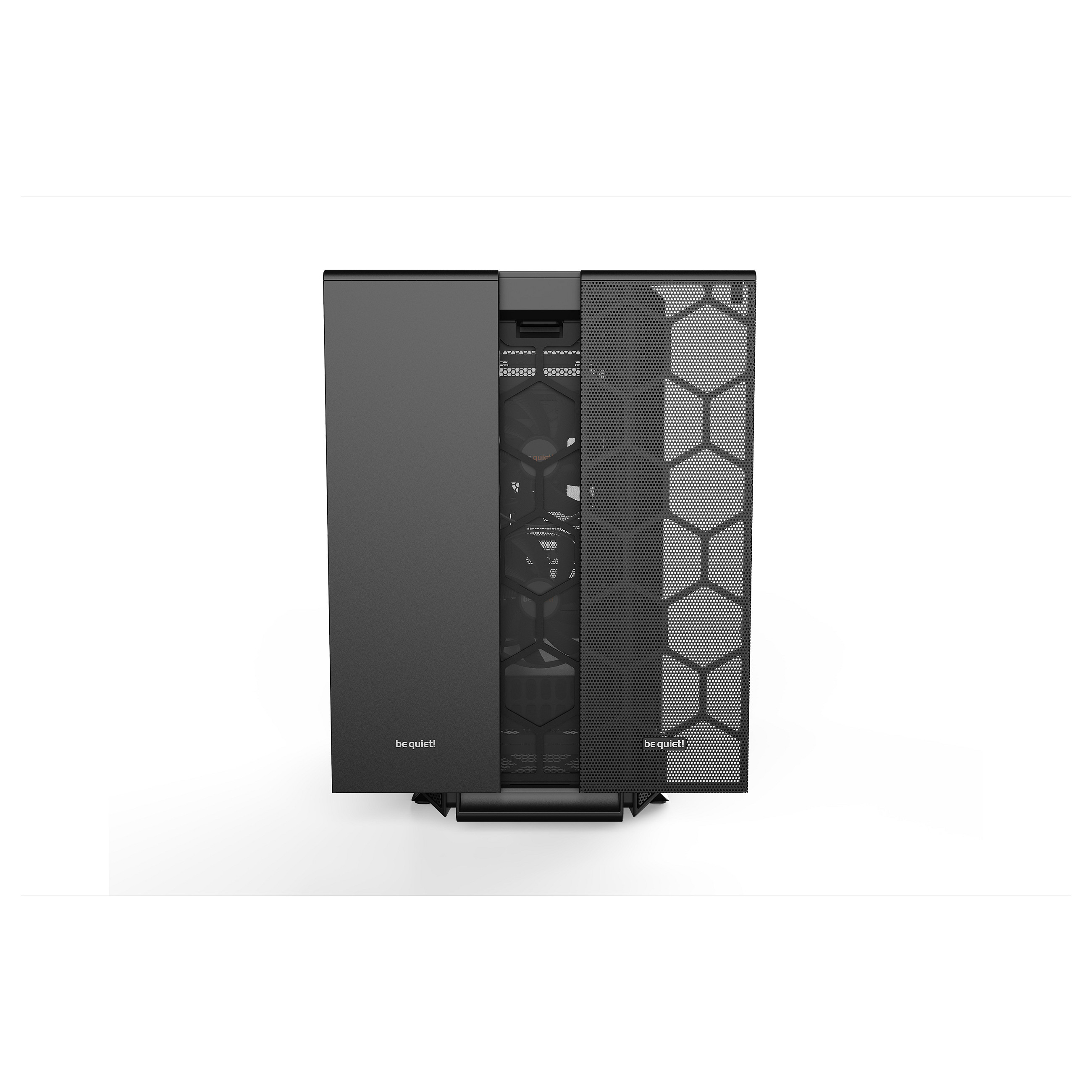 Kasë PC be quiet! Silent Base 802 / Midi Tower / E-ATX + ATX / 2x 140mm + 1x 140mm Fan / Airflow + Silent - Zezë - 3