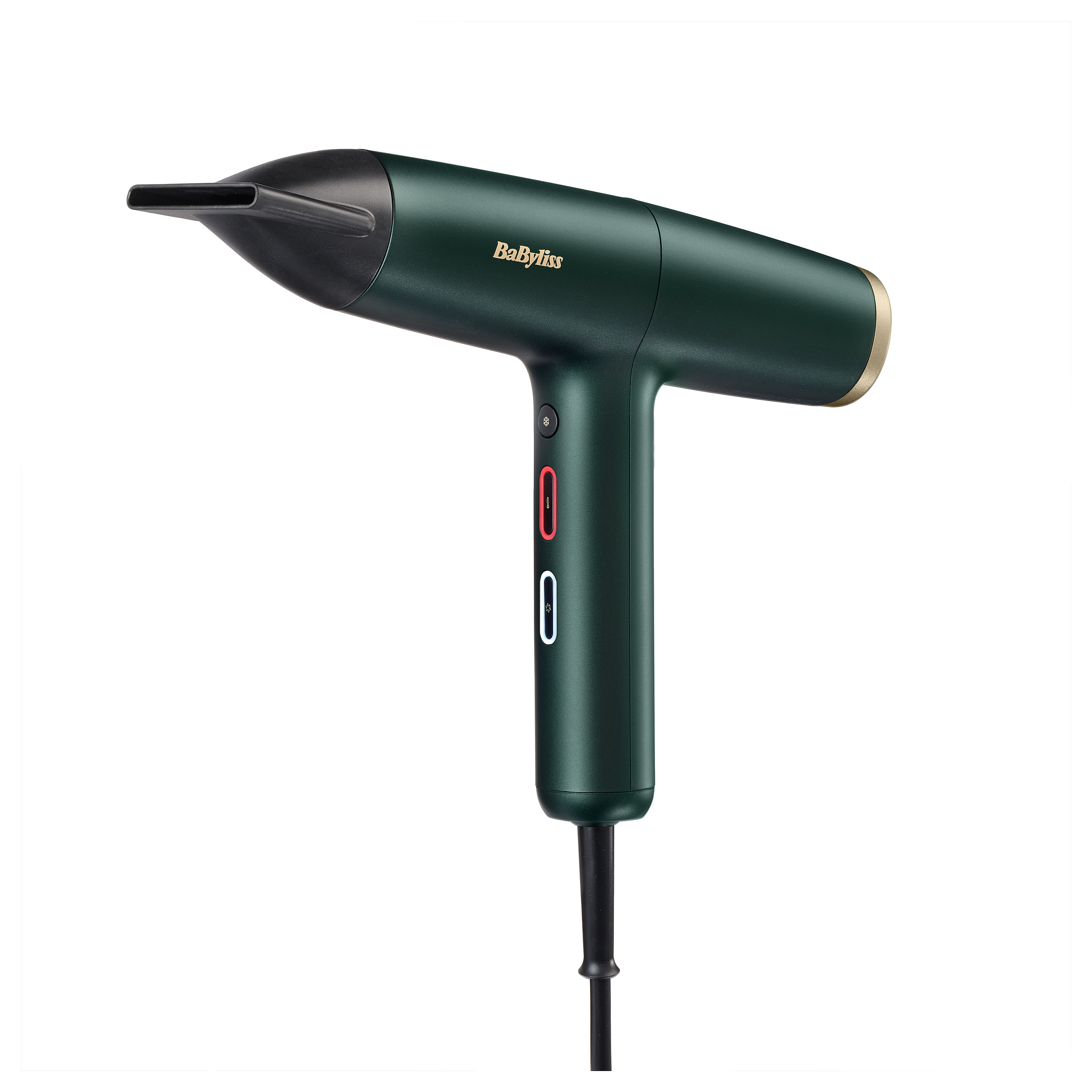Tharëse për flokë BaByliss Air Power Pro / 200km/h / Ionic / Ceramic / Concentrator / Diffuser / 2.5m – Gjelbër - 12