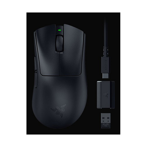 Maus Gaming Razer DeathAdder V3 Hyperspeed Wireless & Wired  – Zezë - 2