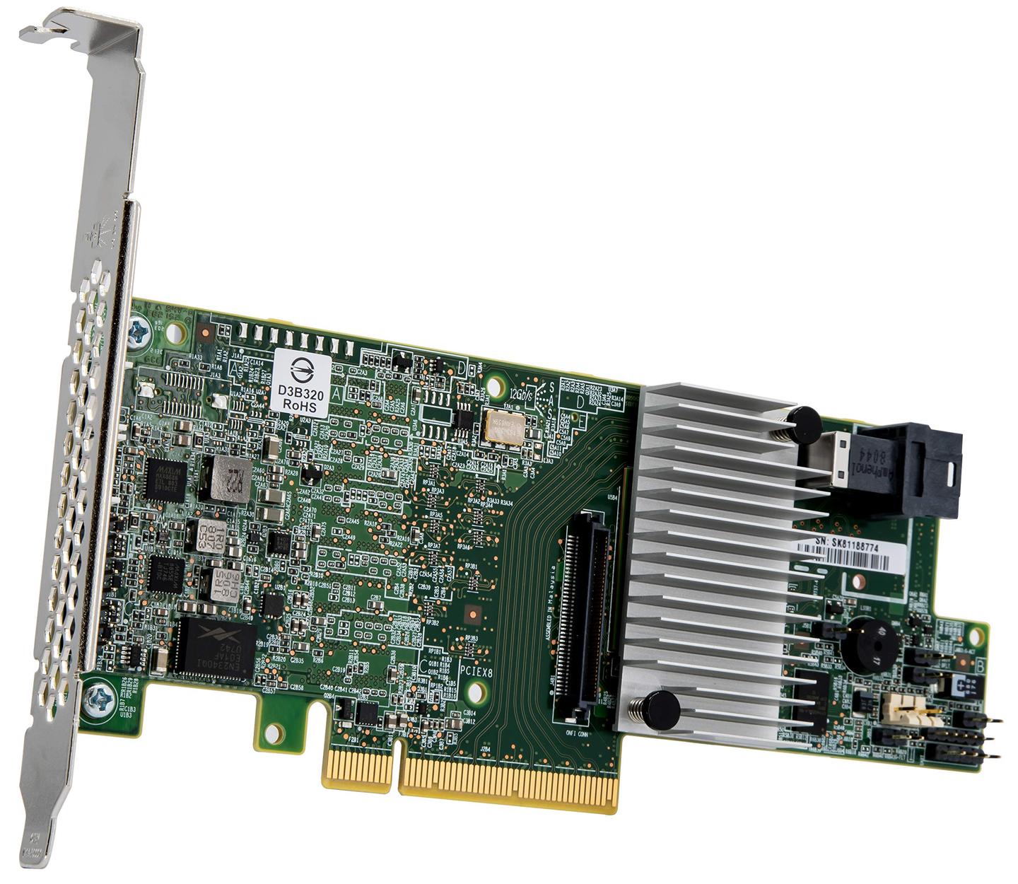 Kontrollues RAID Broadcom MegaRAID SAS 9361-8i / SAS+SATA 12Gb/s / PCIe 3.0 x8 / 8-Port / Low Profile - Zezë