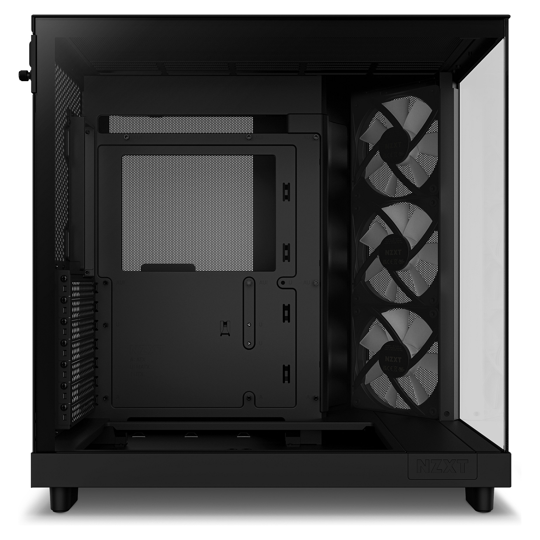 Kasë NZXT H6 Flow RGB CC-H61FB-R -Zezë - 12