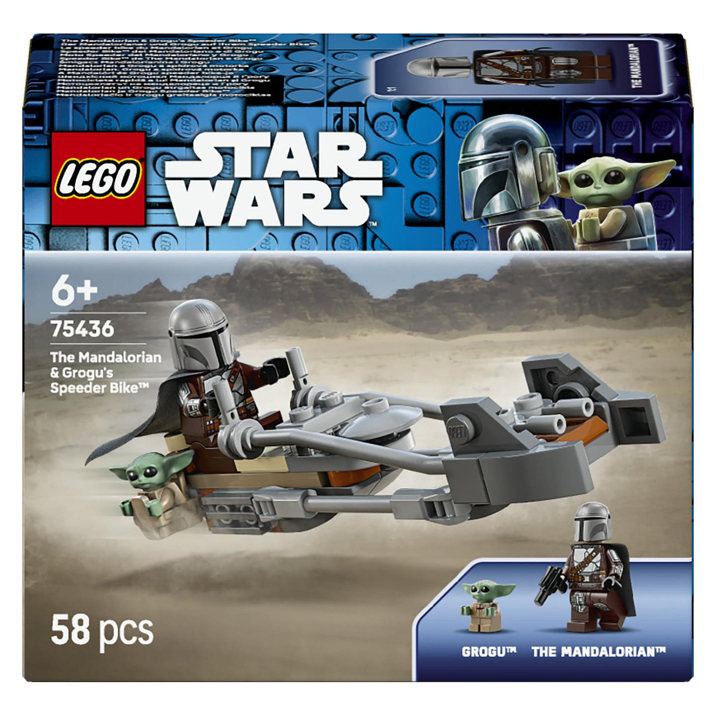 LEGO Star Wars The Mandalorian & Grogu's Speeder Bike 75436 - 1