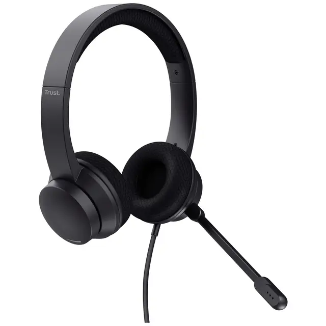 Kufje me kabllo Trust Ayda USB-ENC / On-Ear / USB-A / 40mm Drivers / Mikrofon / ENC / 141g – Zezë - 2