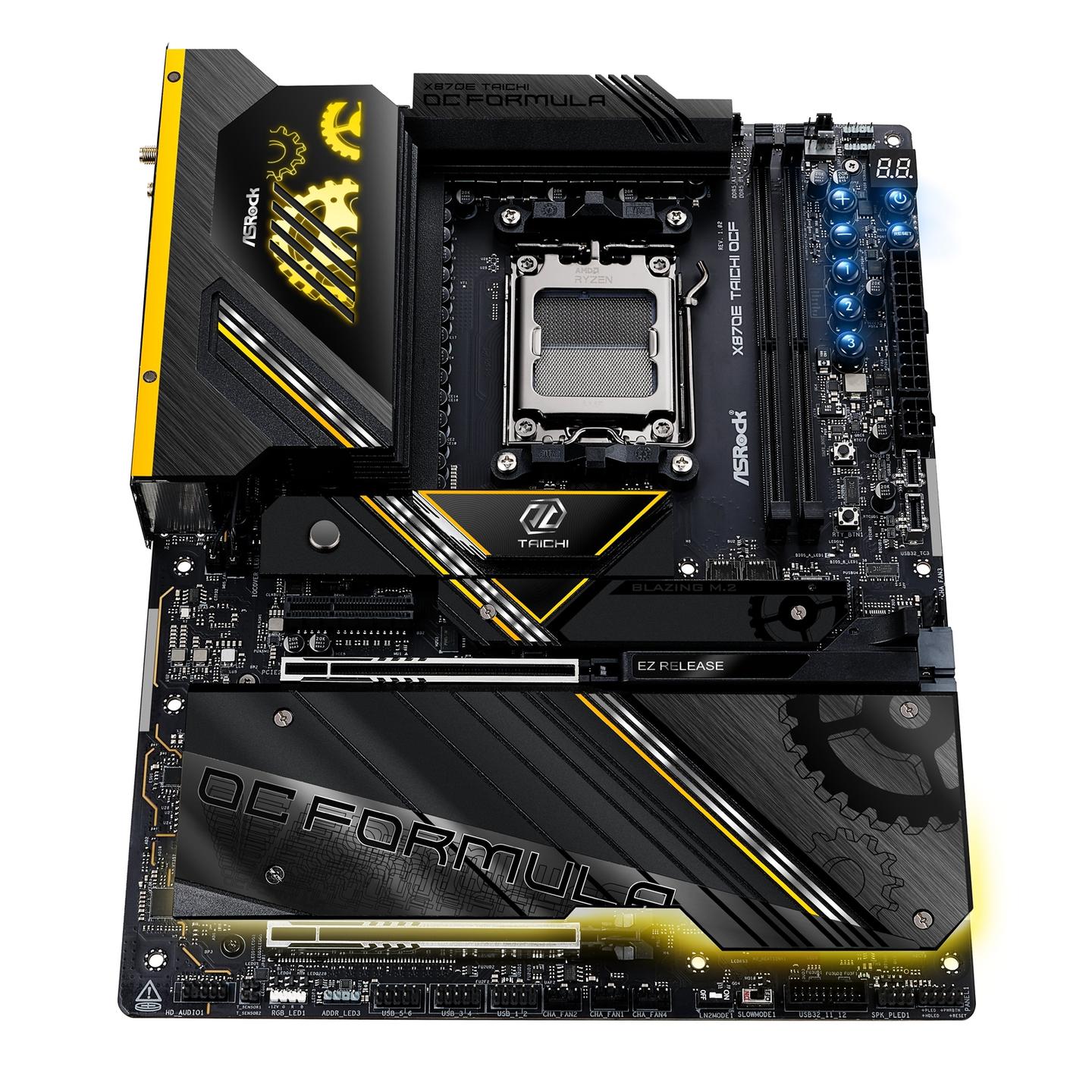 Pllakë Amë ASRock X870E Taichi OCF / AMD AM5 / DDR5 / ATX / Wi-Fi 7 / 5GbE LAN - 2