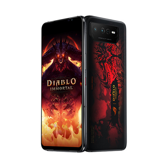 Telefon ASUS ROG Phone 6 Diablo Immortal Edition / Dual Sim / 16GB / 512GB - Zezë / Kuqe - 5