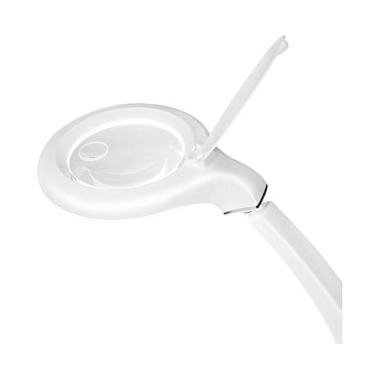 Llambë LED LogiLink WZ0059, 6.5 W, 40 LED, Zmadhim 1.75× dhe 4×, Lentë Xhami 10 cm, 520 lm – Bardhë - 4