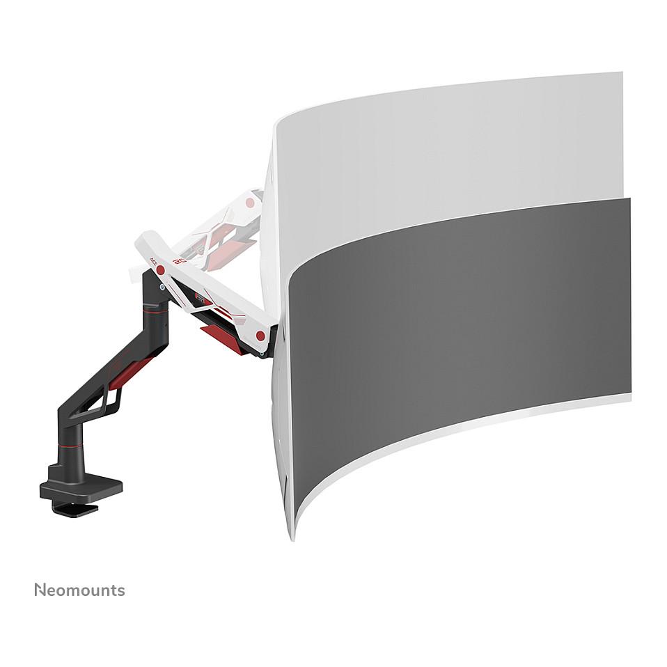 Mbajtëse për Monitor Neomounts DS70-256RD1 ACE, Gaming, 24"–57", 30kg, VESA 75×75mm–200×200mm - Zezë/Kuqe - 3
