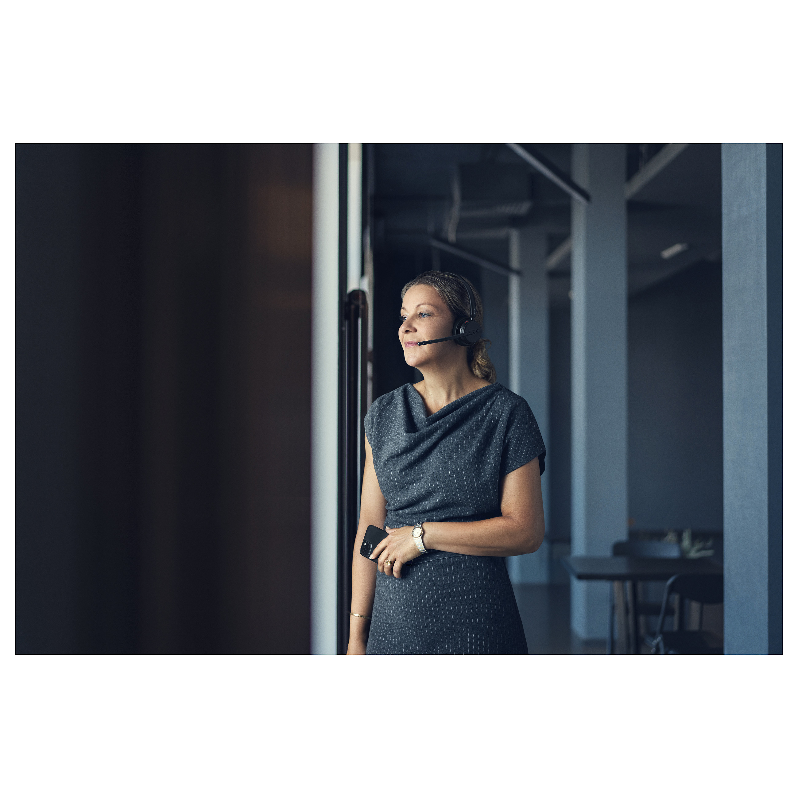 Kufje pa kabllo EPOS IMPACT 500 / Wired /Bluetooth / USB-C / ANC / Business Headset / 6 Mikrofona –  Zezë - 11