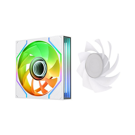 Ftohës për Kasë Thermaltake SWAFAN 120 EX INFINITY / 120mm / 500-2000 RPM / ARGB / PWM / 3-Pack – Bardhë - 5