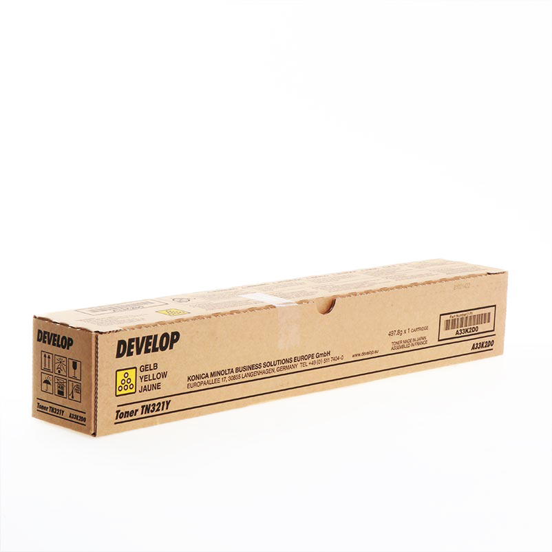 Toner Develop TN-321Y / A33K2D0 – Verdhë - 1