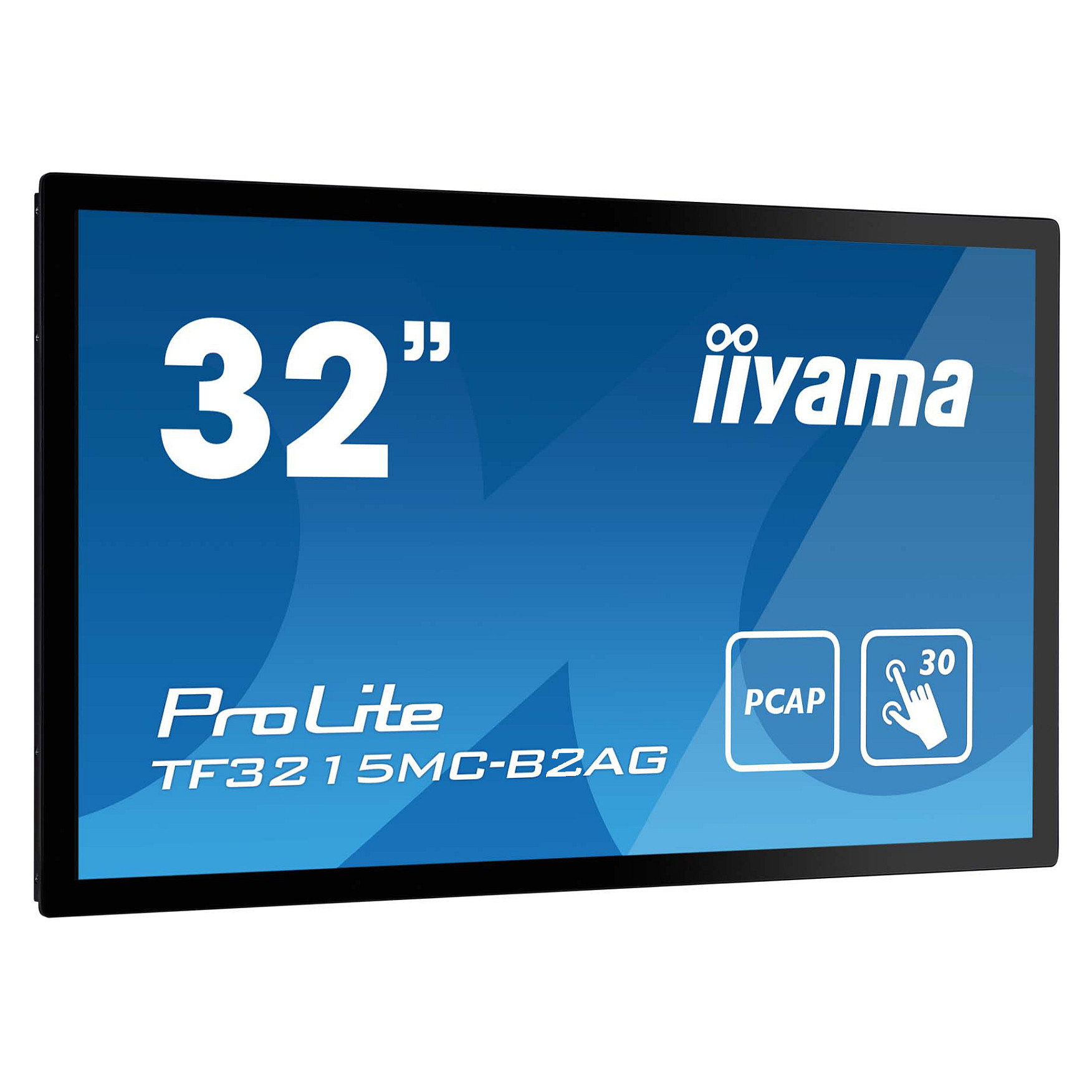 Monitor IIYAMA ProLite TF3215MC-B2AG / 31.5″ / Full HD VA LED Multi Touch / 8ms / HDMI + DP + VGA - Zezë - 2