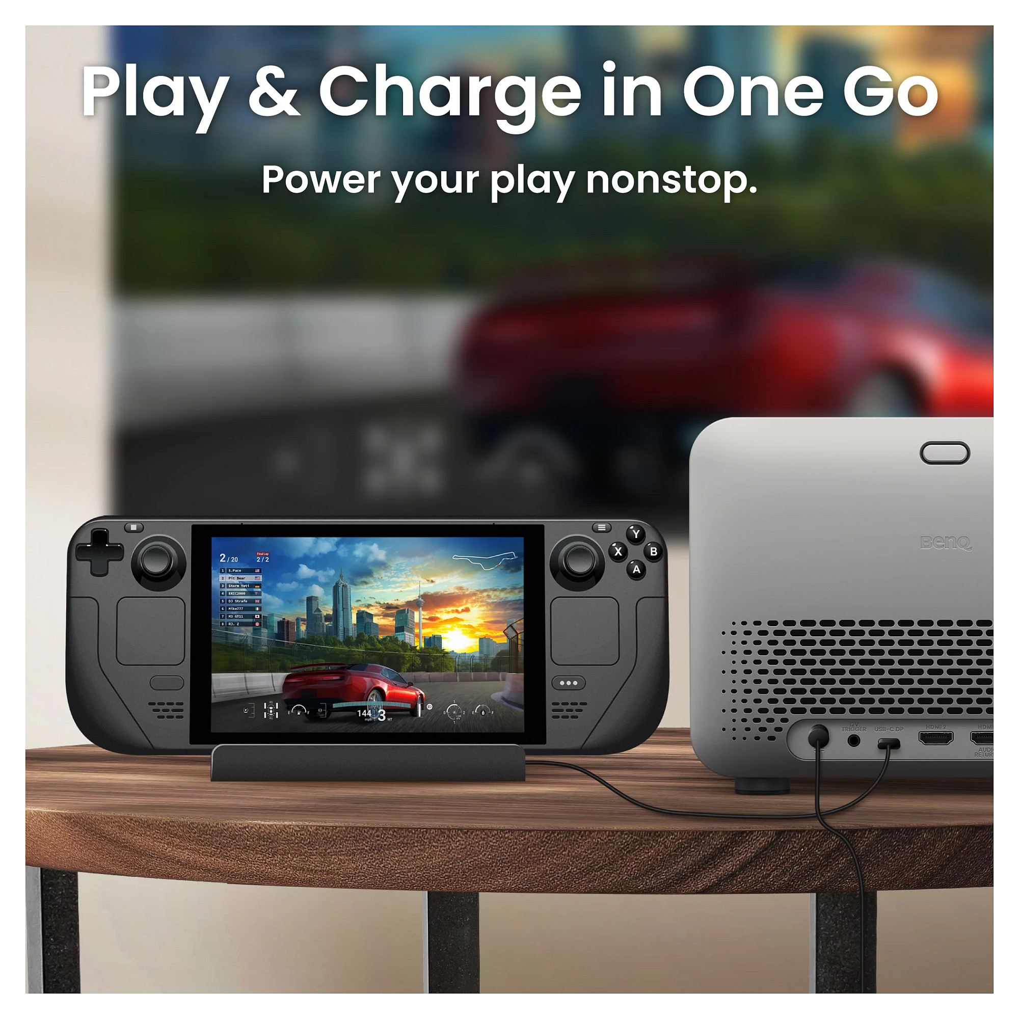 Projektor BenQ TK705i / Gaming DLP / 3000 ANSI Lumen / 4K UHD / HDMI+USB – Gri - 15