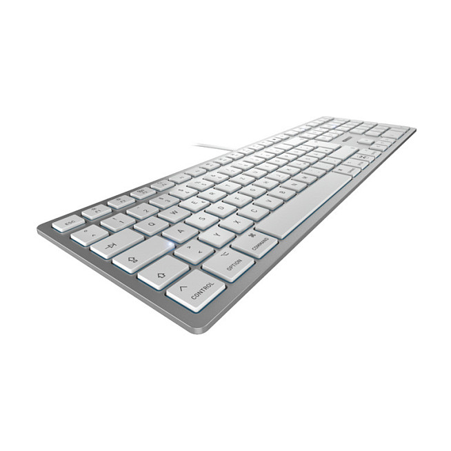 Tastierë CHERRY KC 6000C FOR MAC / me kabllo / USB / QWERTZ / argjendë - 2