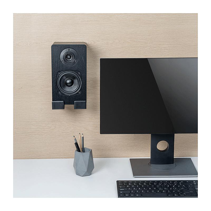 Mbajtëse për Soundbar LogiLink BP0209 , për mur , 9–15,4cm , deri 15kg , e rregullueshme , 2 copë - Zezë - 8