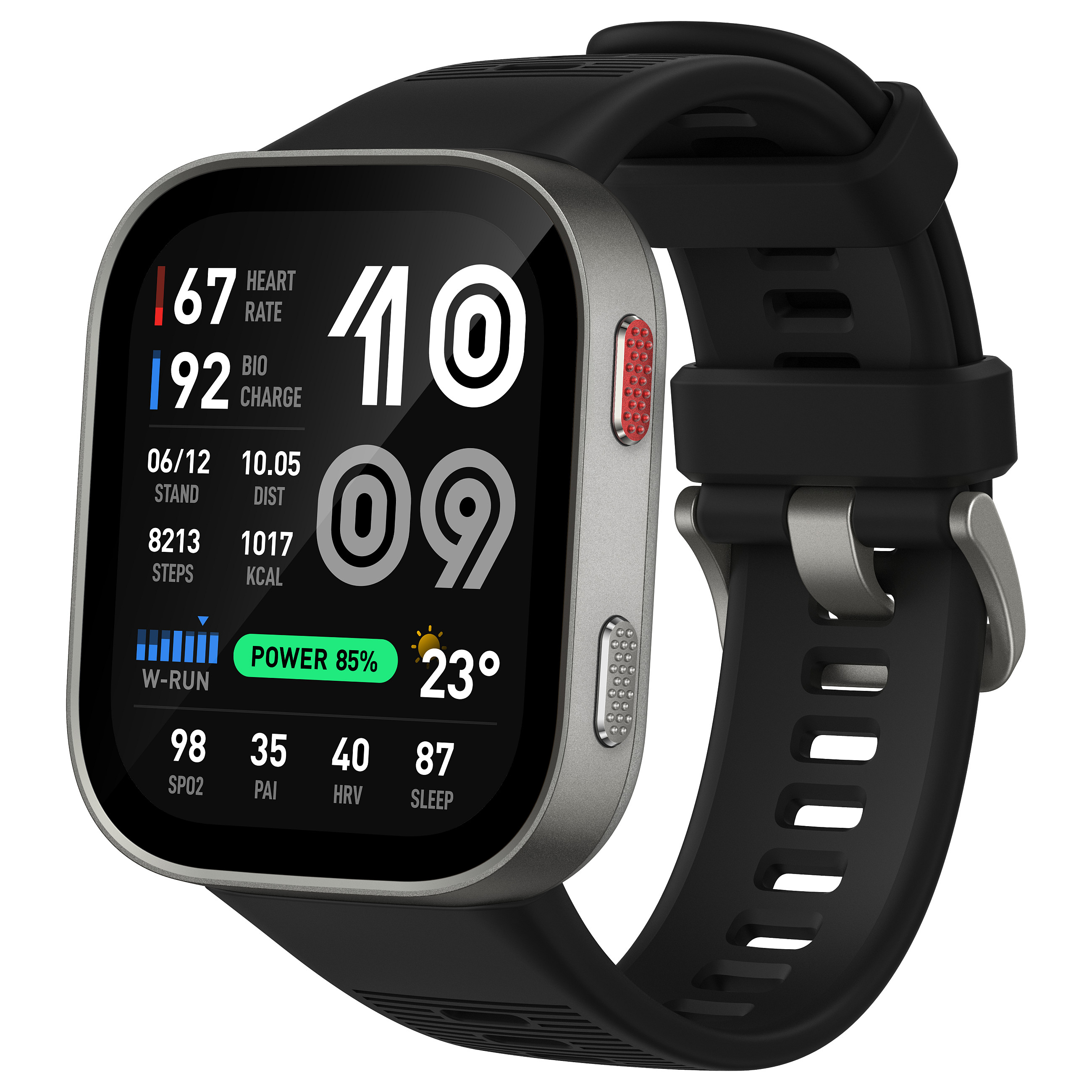 Orë e Mençur Amazfit Bip Max / GPS / Bluetooth - Zezë