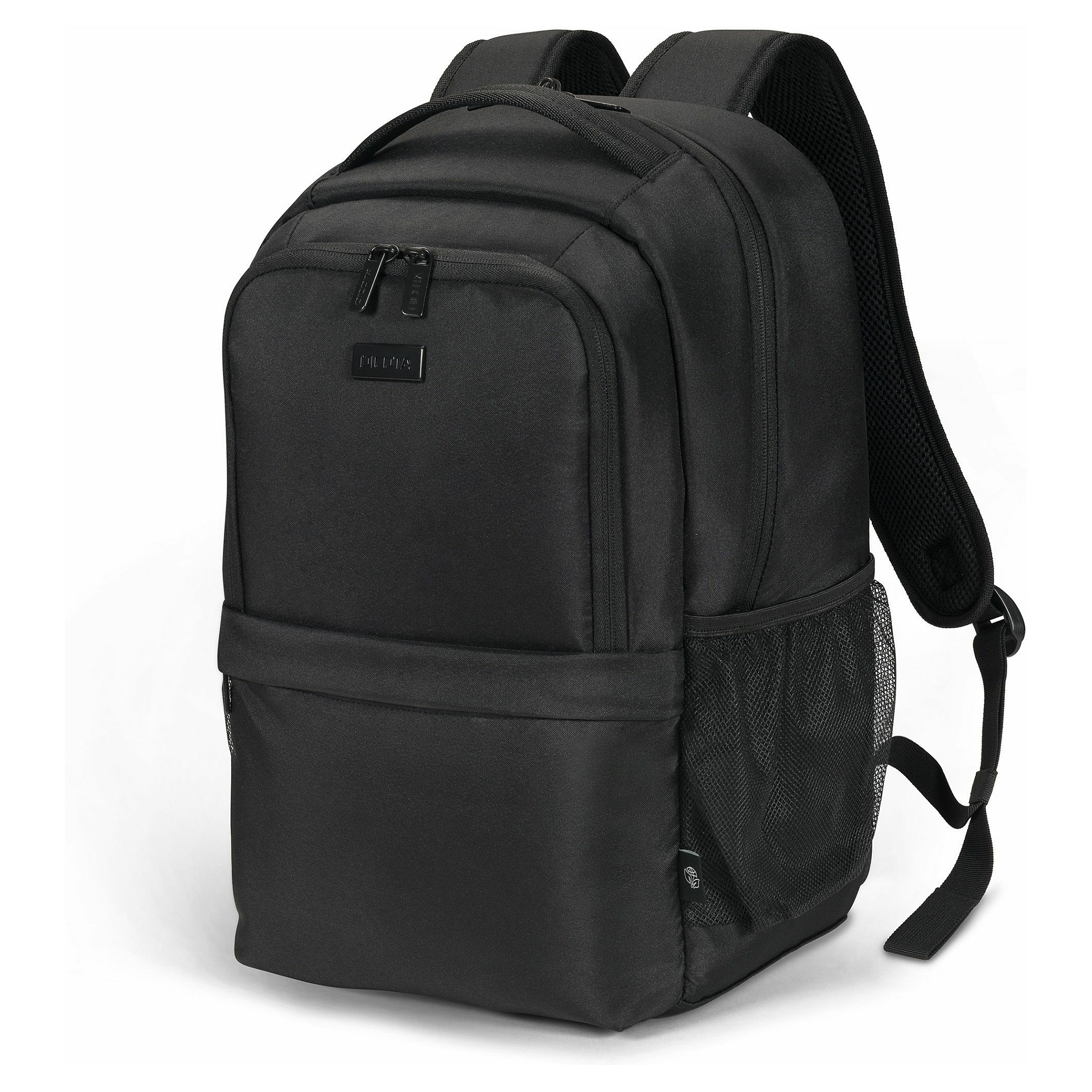 Çantë për laptop DICOTA Eco Backpack CORE D32028-RPET / Backpack / 17.3" / 24 L / 100% RPET Polyester / Water-Repellent / 2 Main Compartments / AirTag Pocket - Zezë