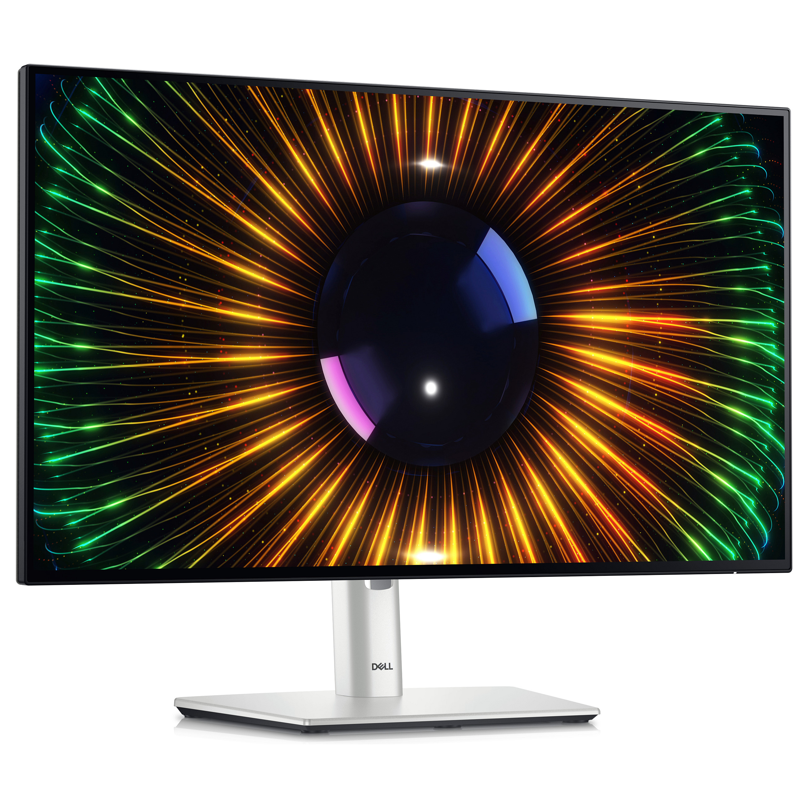 Monitor Dell UltraSharp 24 U2424H / 23.8"/ Full HD IPS / LCD / 120Hz / 8ms / USB-C + USB-A + HDMI + DisplayPort + HDCP - Zezë/Argjend - 1