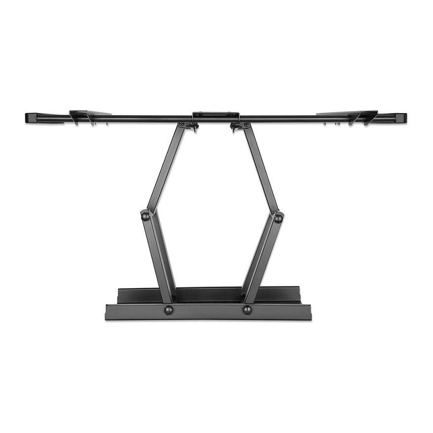 Mbajtëse Muri për TV Manhattan 461221 / 60"-100" / 80kg / Full Motion / Tilt -15° deri +5° / Swivel ±45° - Zezë - 7