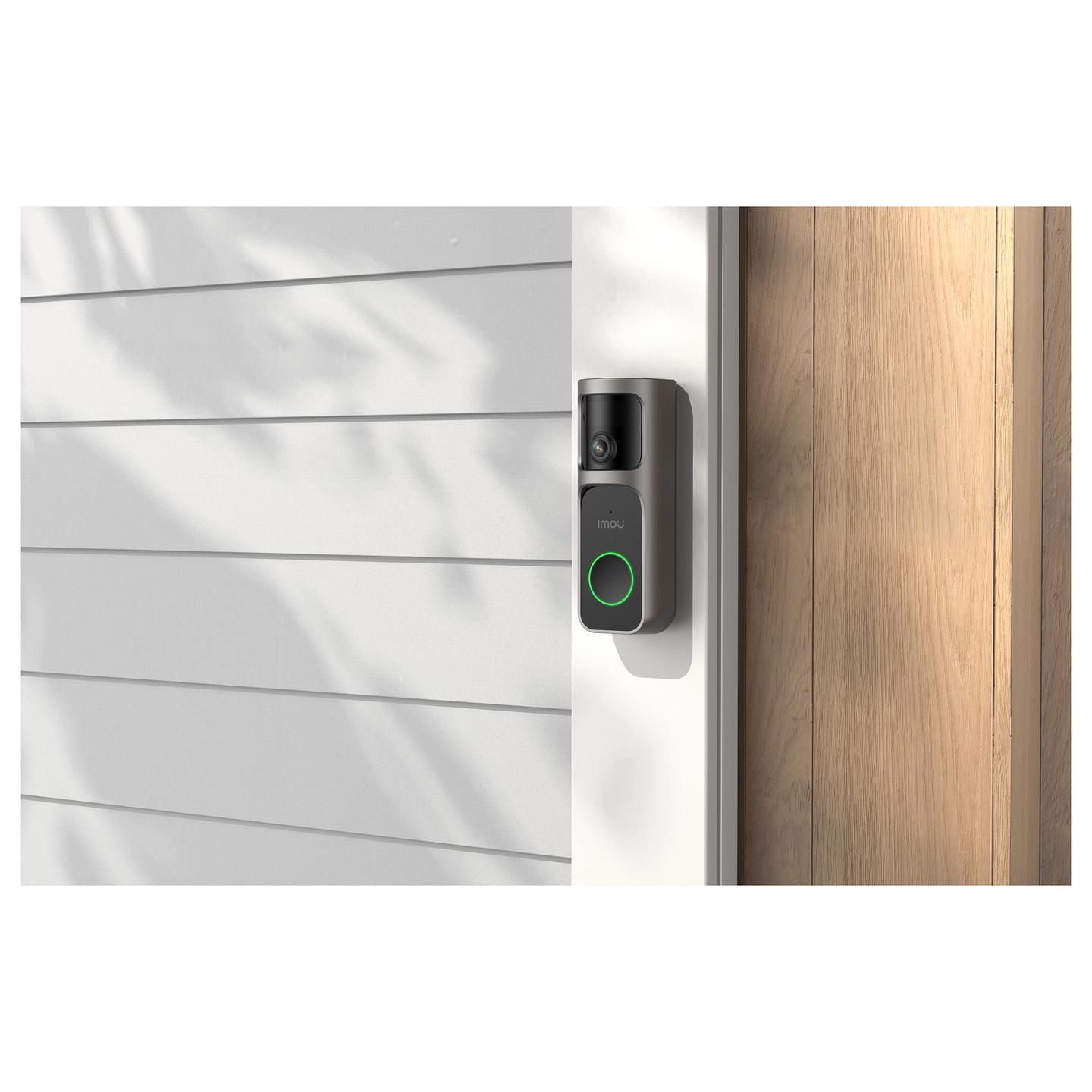 Kamerë Sigurie IP CCTV Imou Doorbell 3 Kit, DB-3EP-4M0W/DS3, 4MP, 0.98mm, 360°, Wi-Fi 2.4GHz, 5000mAh, Chime DS3 - Bardhë - 7