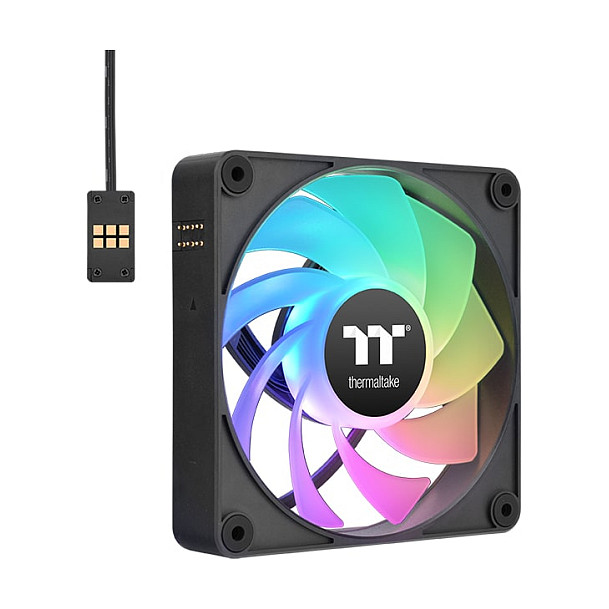 Ftohës për Kasë 120mm Thermaltake CT120 EX ARGB Sync 3-Pack – Zezë