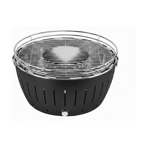 Grill LotusGrill XL, 40.5cm, me Qymyr, me Ventilator, USB, 4x AA - Hiri