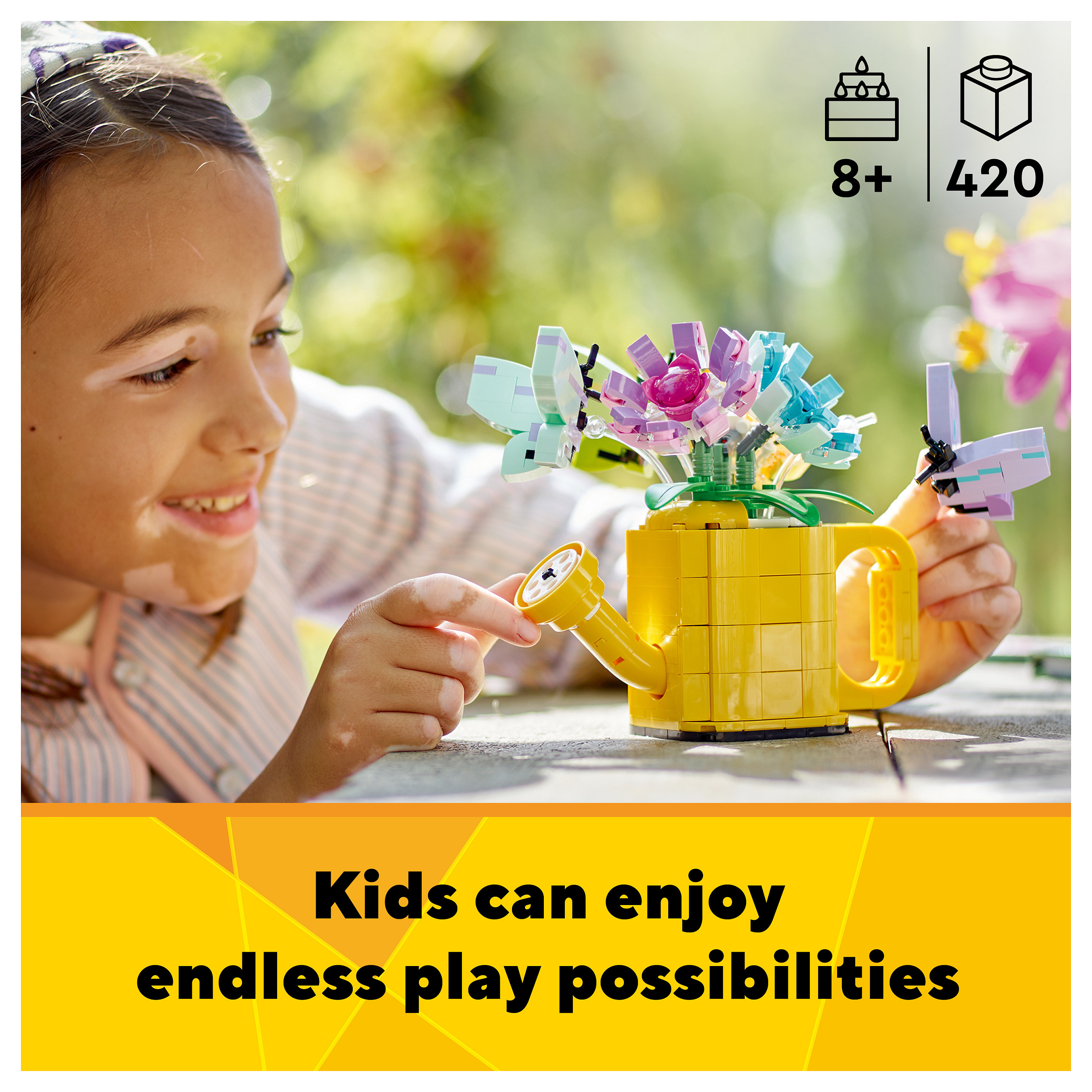 LEGO Creator 31149 Watering Can with Flowers - 22