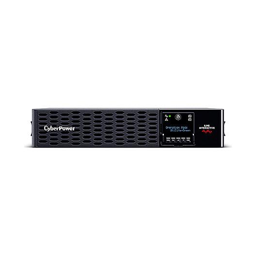 UPS CyberPower PR1000ERT2UC, 1000 VA, 1000 W, Line-Interactive, 10 Priza IEC C13, Rack/Tower 2U – Zezë - 3