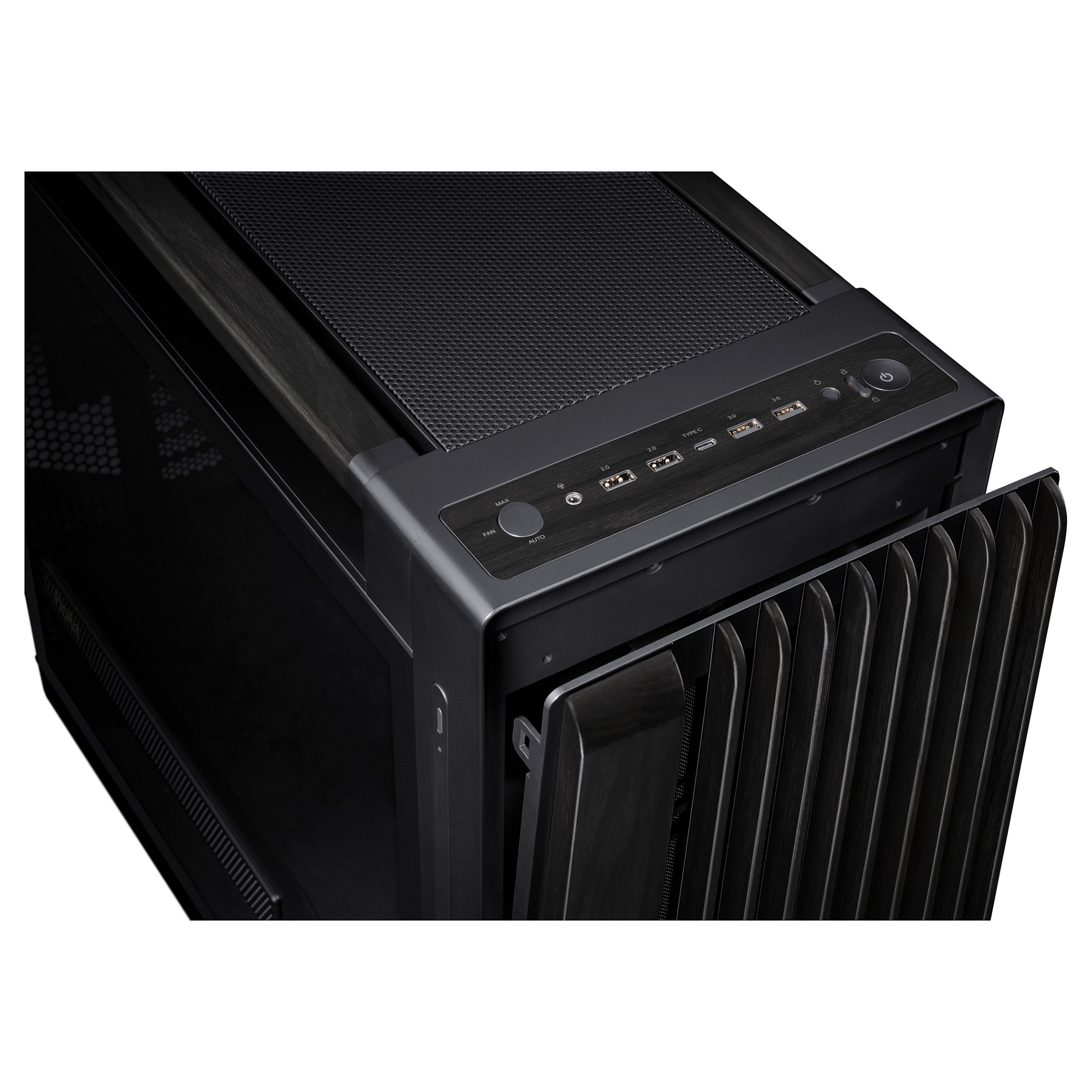 Kasë Asus ProArt PA602 Wood TG PWM -Zezë - 10