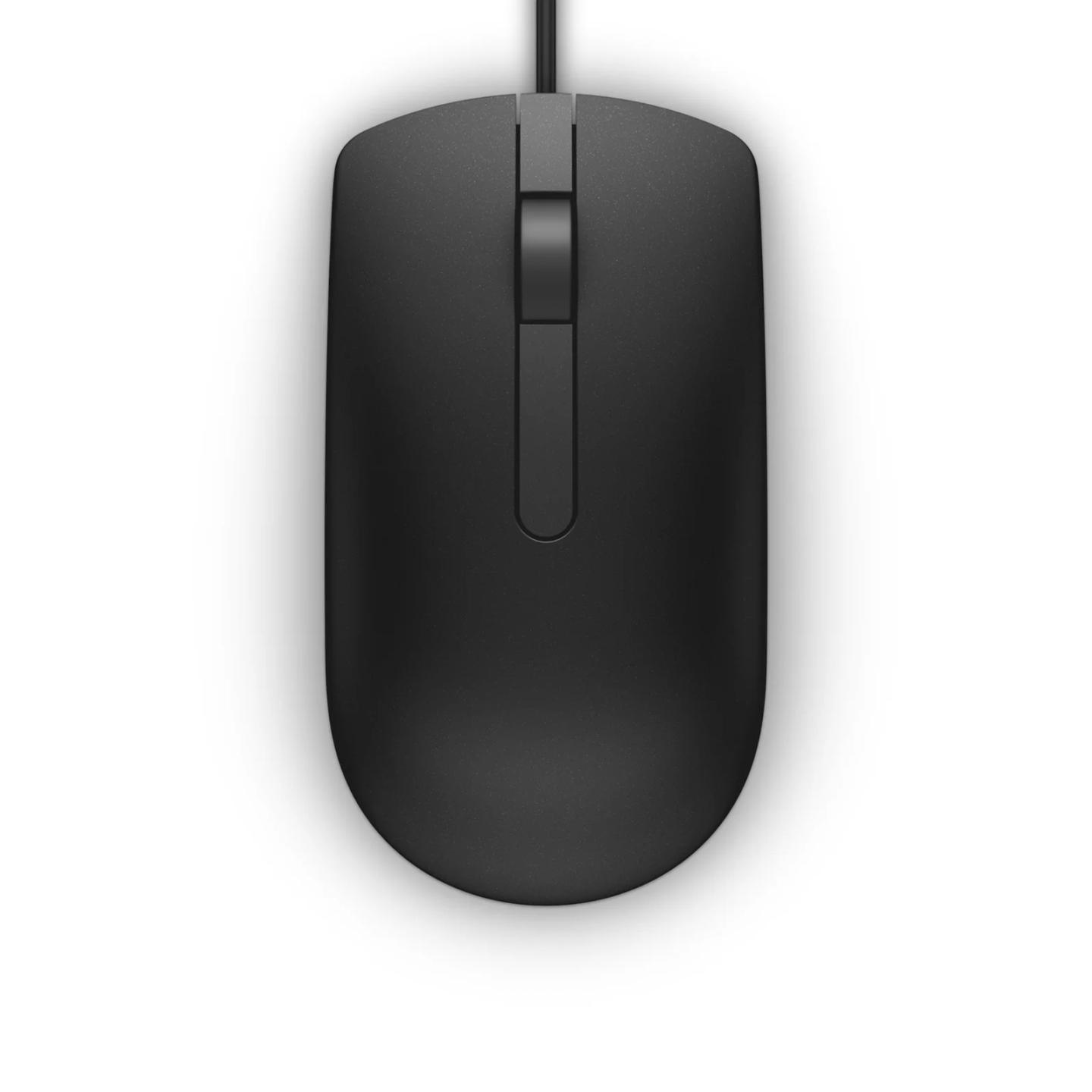 Maus me kabllo Dell MS116 / USB Type-A / 1000 DPI / 3 Butona / 1.8m - Zezë