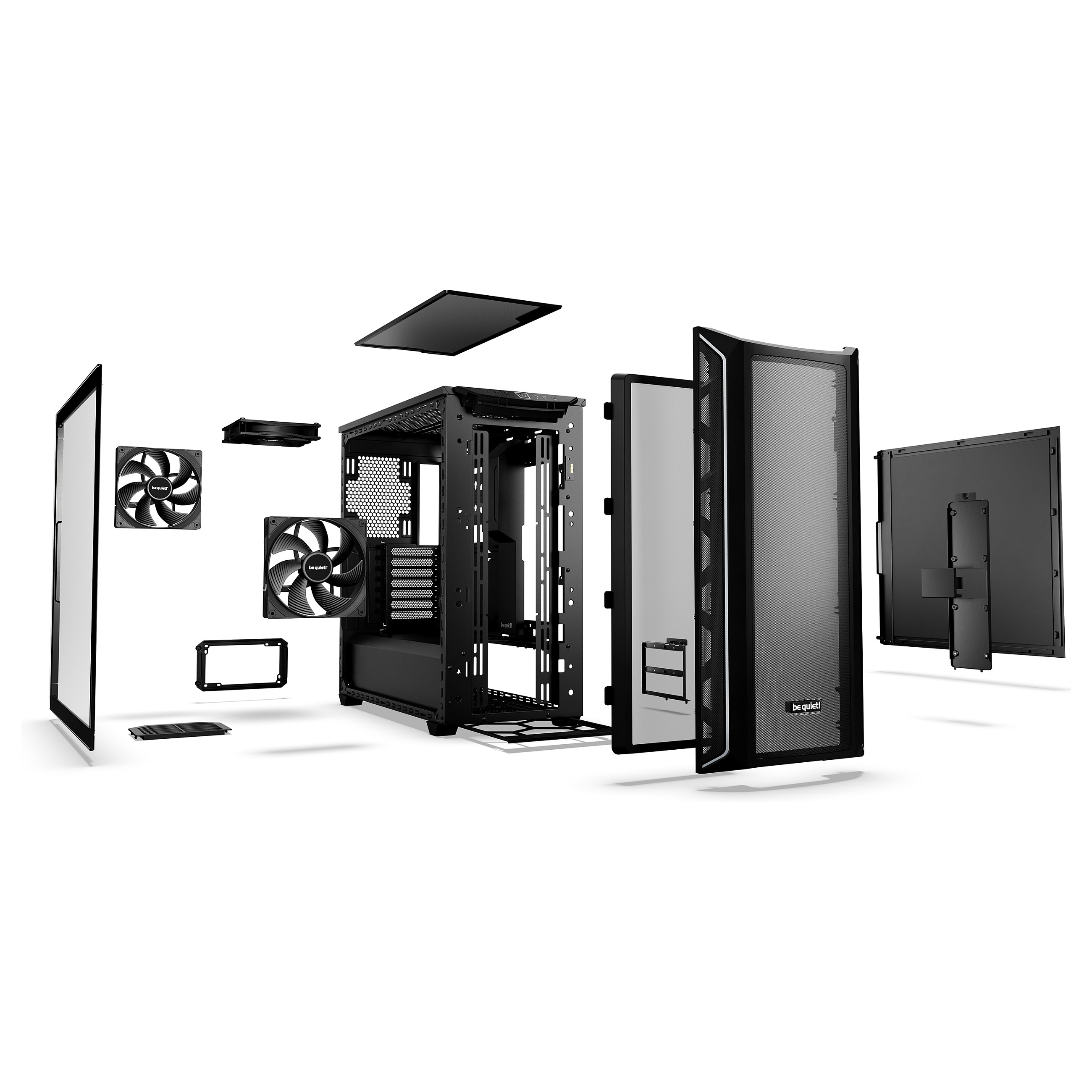 Kasë Midi be quiet! SHADOW BASE 800DX – Zezë - 4
