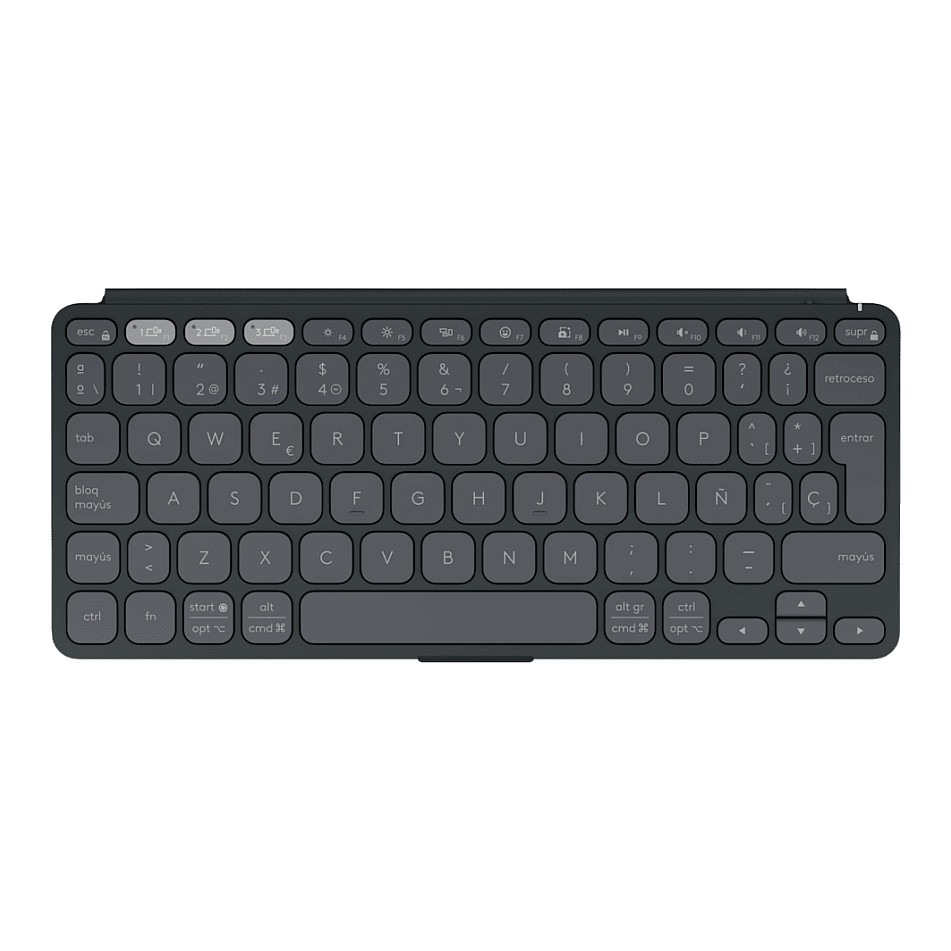 Tastierë Pa kabllo LOGITECH Keys-To-Go 2 / QWERTZ  - Grafit - 2