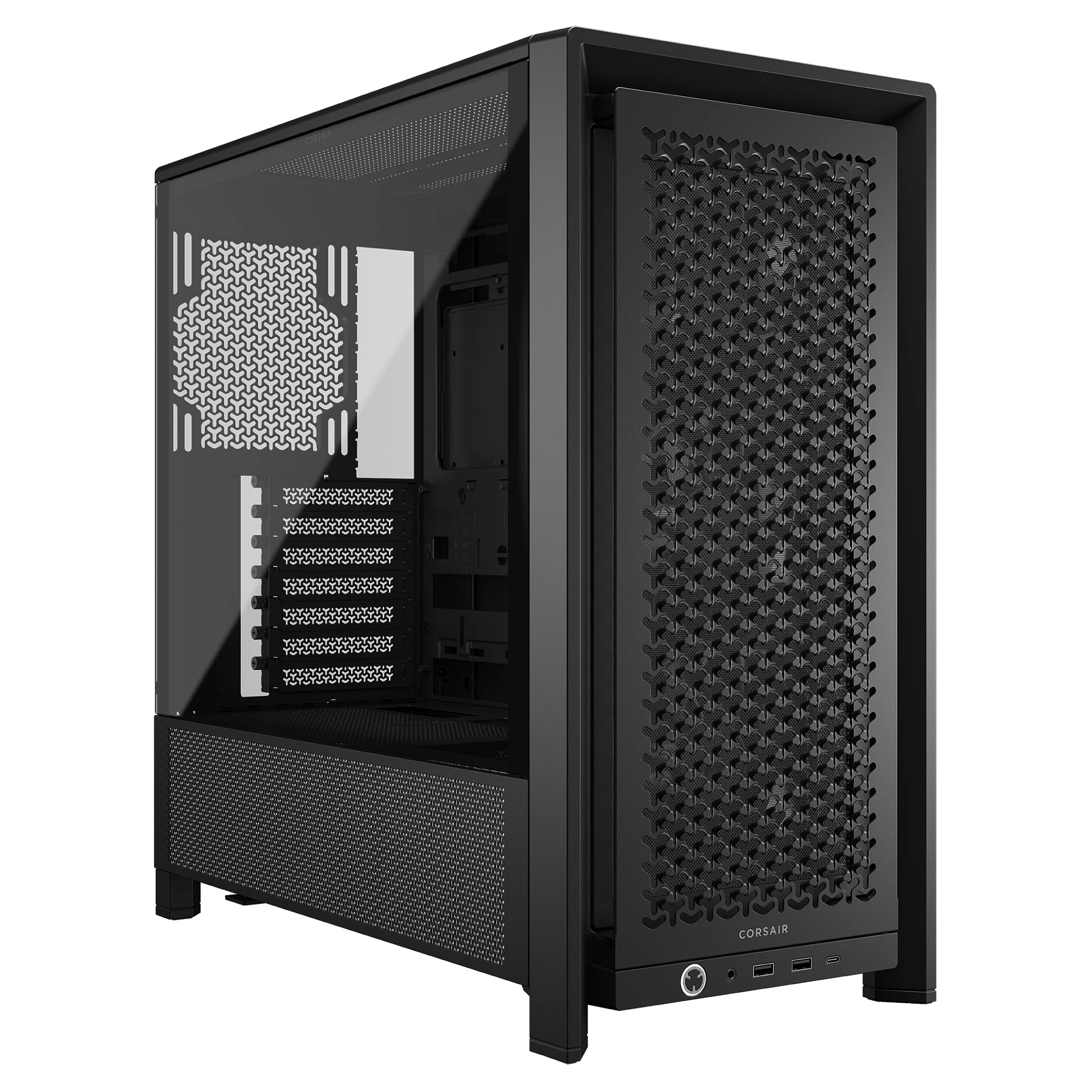 Kasë CORSAIR Frame 4000D RS Midi Tower ATX – Zezë - 1
