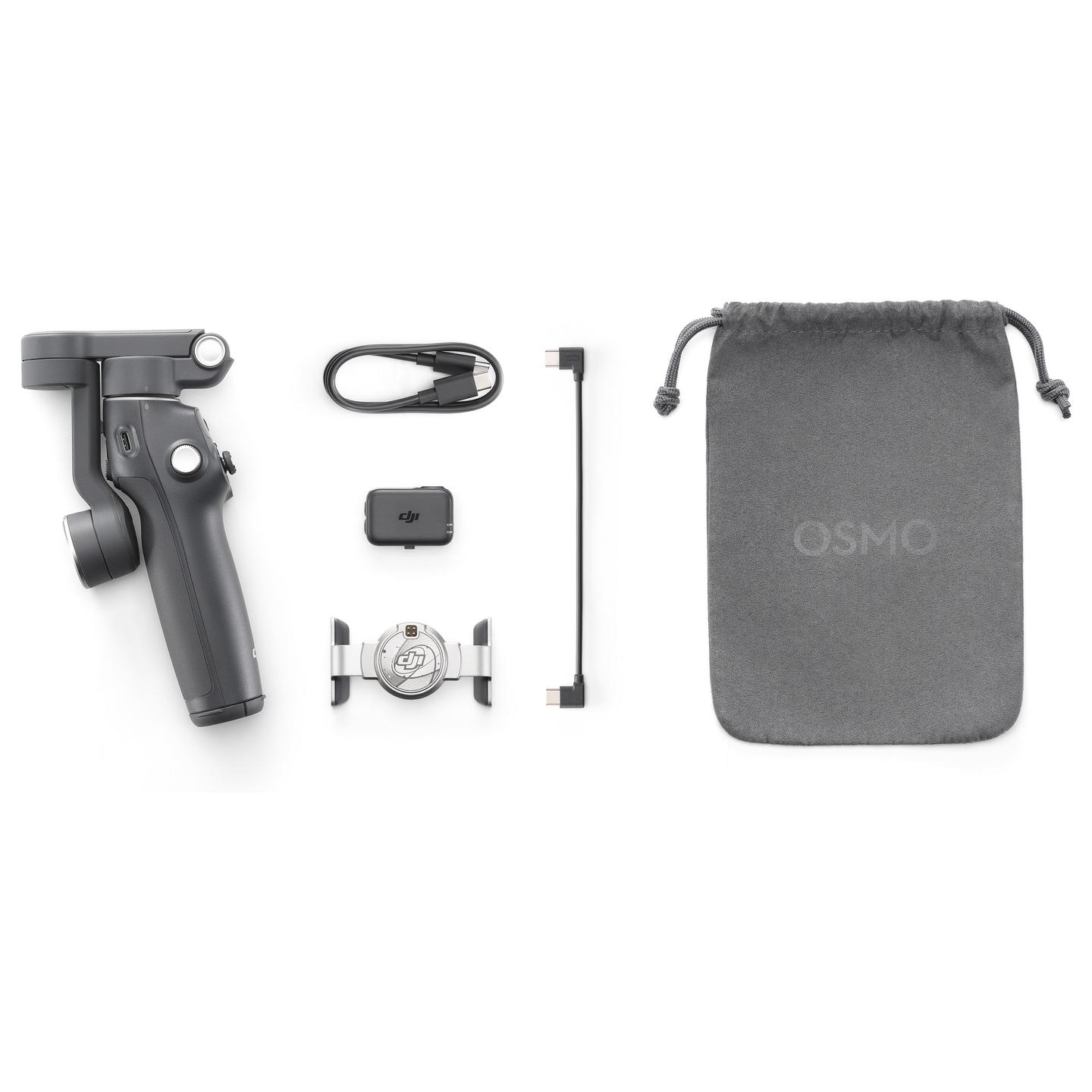Stabilizues DJI Osmo Mobile 7P, 3-Aksësh, ActiveTrack 8.0, Tripod i Integruar, Shufër Zgjatuese - Gri e Errët - 16