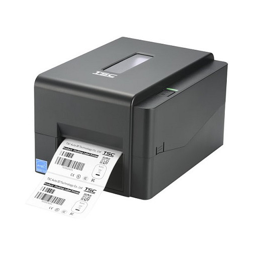 Printer Label Industrial TSC TE210 / Për Etiketa / Transferim Termik & Termal Direkt / 203 DPI / 108mm / 152.4 mm/sec / USB + LAN + Serial + Parallel - Zezë - 1