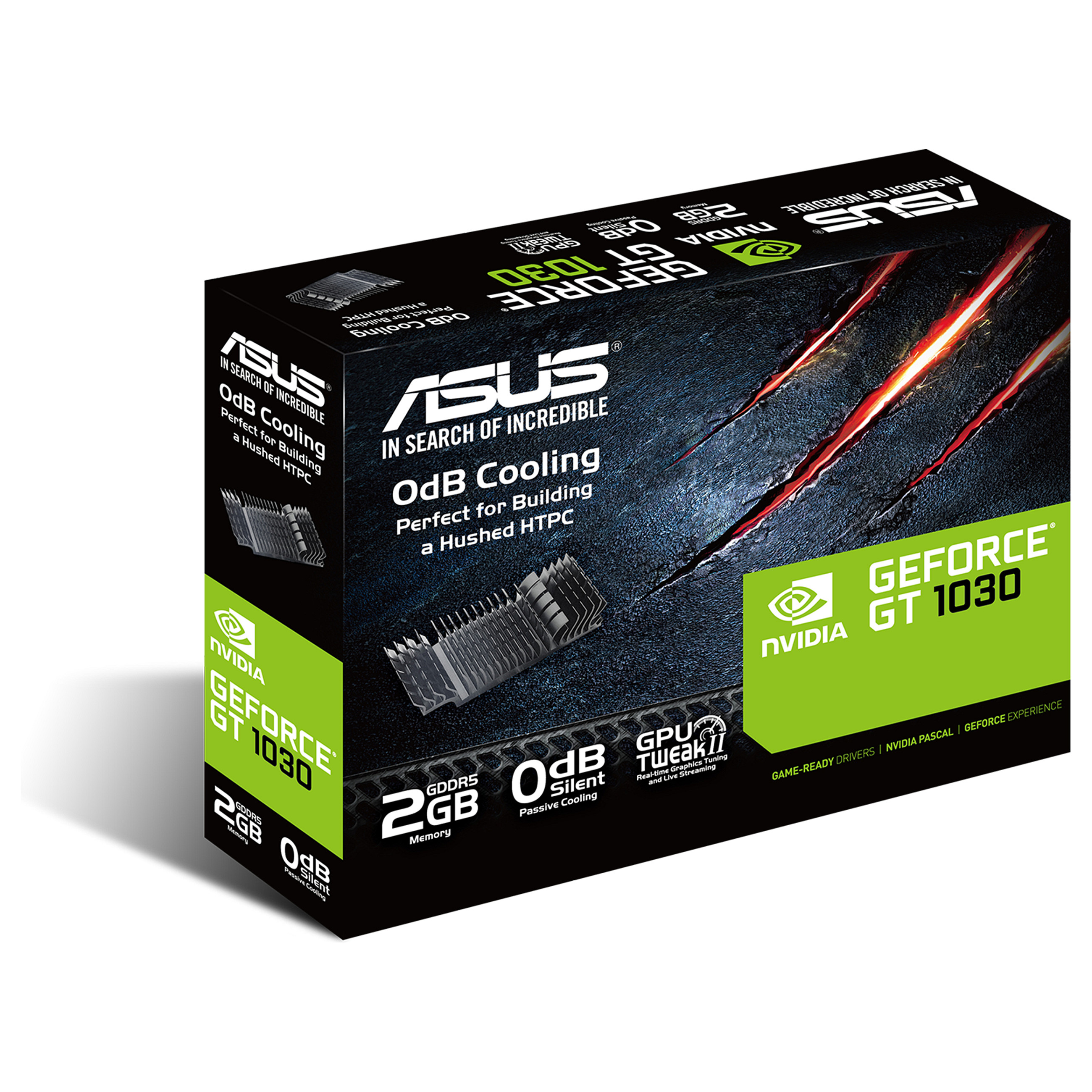 Kartelë grafike Nvidia GT1030 2GB ASUS LP pasiv GDDR5 GT1030-SL-2G-BRK - 5
