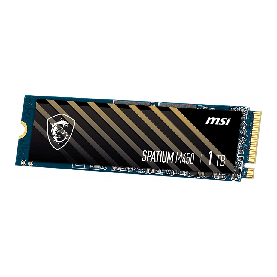 SSD të Brendshme MSI Spatium M450 V1 (M.2 2280) / PCIe Gen4 x4 NVMe / M.2 1TB - 5