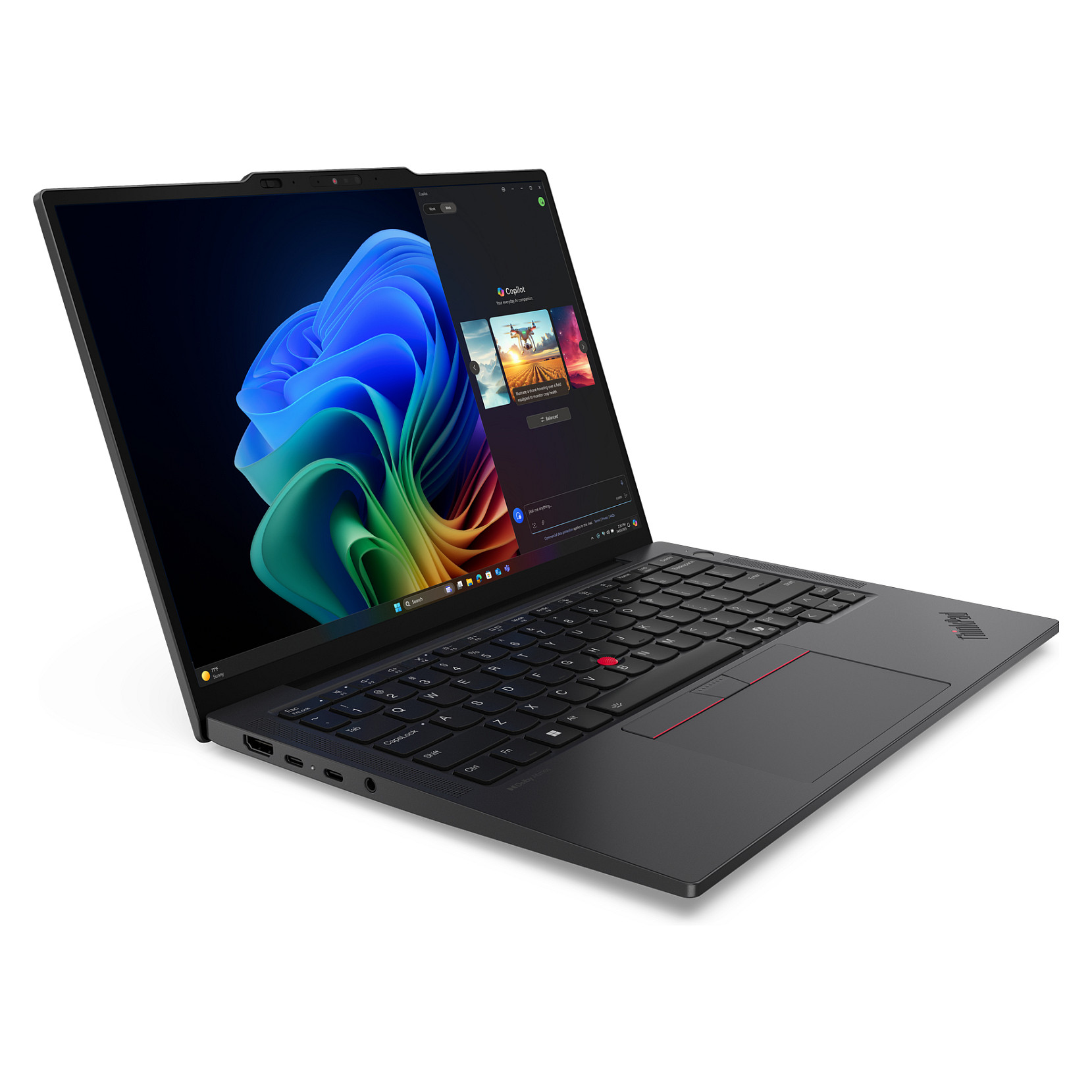 Laptop Lenovo ThinkPad X13 AMD G6 / Ryzen AI 7 350 / 32GB LPDDR5 / 1TB / 13.3" WUXGA IPS / AMD Radeon 860M / DE  / e zezë - 5